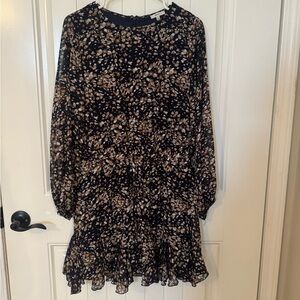 Floral Long Sleeve Dress—ROMPER